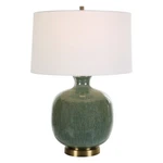 Uttermost Nataly Aged Green Table Lamp 30238-1. Fixed Price $429.60.