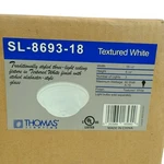Thomas Lighting SL8693-18 Flush Mount Ceiling Fixture 15" Textured White. Fixed Price $41.97.