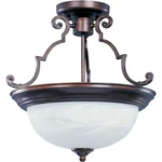 Maxim Essentials 584X 2 Light 14.75 Inch Wide Semi Flush Mount With Oil Rubbe.... Fixed Price $158.45.