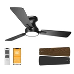 42 Inch Ceiling Fans With Light, Black Low Profile Re.... Fixed Price $68.29.