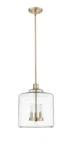 Modern Gold Three Light Pendant From The Asheville Collection. Fixed Price $257.90.