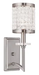 Livex Lighting 50561-91 Grammercy Wall Sconce Brushed Nickel. Fixed Price $335.97.