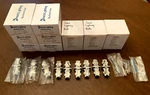 6 Direct-lighting HT50047 Brush Satin Track Heads W/3 Led PAR30LN Bulbs. Fixed Price $49.99.