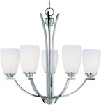Maxim 20025SWPC Five Light Chandelier Rocco Polished Chrome. Fixed Price $86.44.