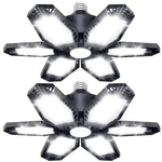 Brighten Your Garage Instantly - 2 Pack 150W Led Lights 30000LM. Fixed Price $51.99.