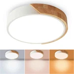 Dodopen Flush Mount Ceiling Light, 24W Minimalist Wood 3000K/450. Fixed Price $15.35.