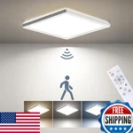 Blnan Dimmable Motion Sensor Led Ceiling Light With Remote Control, 12 Inch 24W. Fixed Price $56.51.