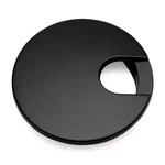 Cosmas Flat Black 2-1/2" Desk Grommet #50203FB. Fixed Price $5.49.