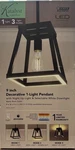 Feit Electric Katalyst 1-LIGHT Matte Black Adjust Cct 3 Mode Led Pendant. Fixed Price $50.95.