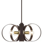 Livex Lighting 46425 Modesto 24"W Chandelier - Bronze. Fixed Price $489.96.