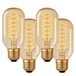 T45 Edison Bulbs, 40 Watt Dimmable, 2700K Warm White, E26/E27 Base Incandesce.... Fixed Price $25.04.