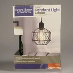 Better Homes & Gardens Metal Cage Swag Pendant Light Bronze Finish. Fixed Price $11.00.