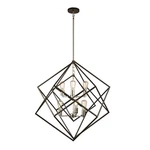 Artcraft Artistry Light 34" Chandelier, Polished Nickel - AC11116PN. Fixed Price $1378.00.