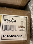Maxim 16164CR Ovation 12 Light 32"W Led Ring Chandelier - Gold. Fixed Price $390.00.