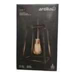 Artika Carter 1-LIGHT Adjustable Height Pendant, Black. Fixed Price $42.99.