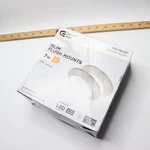 Commercial Electric Led Flush Mount Brushed Nickel 7" 1004 160 621. Fixed Price $19.18.