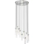 Z-lite 740P-11R-BN Beau Light 24 Inch Brushed Nickel Chandelier Ceiling. Fixed Price $1300.00.