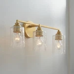 Capital Milan 23" Wide Gold 3-LIGHT Bath. Fixed Price $270.00.