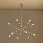 Monteaux Lighting 12-LIGHT Gold Sputnik Pendant Fixture. Fixed Price $75.95.