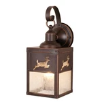 Vaxcel Bryce 5' Outdoor Wall Light (deer) - OW33553BBZ. Fixed Price $79.99.