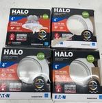 4PK Halo In. White Integrated Led Recessed Light 2700K-5000K New. Fixed Price $45.99.