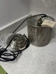 New Uttermost Catalan #22008 Pendant 1 Light Hanging Fixture Caged Chrome. Fixed Price $69.99.