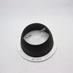 Halo Baffle Recessed Trim Set Metal White/black 6" 6100BB - + 2 Rings. Fixed Price $10.08.