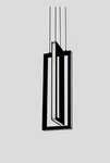 Afx Inc COLP06L30D1BK Cole Led Black Pendant Ceiling Light New Open Box. Fixed Price $29.99.