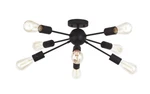 Vinluz 8 Light Sputnik Chandelier Black Mid Century Modern Ceiling. Fixed Price $80.00.