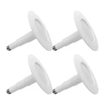 Soliseed 4-PACK 5/6" Led Adjustable Recessed Can Lights, 12W=60W, Dimmable. Fixed Price $96.24.