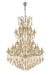 Elegant Lighting Maria Theresa 54" 61 Royal Crystal Chandelier. Fixed Price $9446.00.