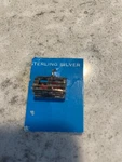 Sterling Silver Lobster Trap Cage Charm Pendant; On Original Card; Preowned.. Fixed Price $15.00.