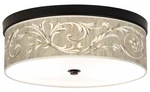 Giclee Gallery Laurel Court 14" Wide Led Bronze Ceiling Light. Fixed Price $174.99.