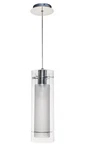 ET2 E22000-10 Frost Halogen Mini Pendant Polished Chrome W/clear White Glass. Fixed Price $164.00.