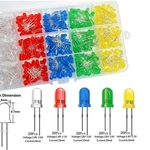 300PCS 5MM 3MM Led Light Kit Yellow White Blue Red Green Assortment With Case. Fixed Price $8.80.