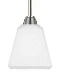 Generation Lighting, Parkfield 1LIGHT Mini Pendant Brushed Nickel, 6113001-962. Fixed Price $29.99.