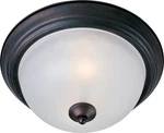 Maxim 5841 Bronze Essentials 13"W 2-LIGHT Ceiling. Fixed Price $36.00.