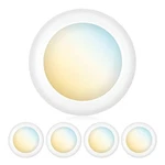 Parmida (4 Pack) 5/6 Inch Dimmable 3CCT Led Disk Lights 15W Surface Mount Rec.... Fixed Price $45.98.