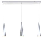 Elegant Lighting Fantasia Led Pendant, Chrome - 5201D36C #3.. Fixed Price $150.00.