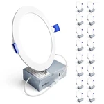 Ensenior 16 Pack Inch Led Recessed Ceiling Dimmable, 5000K Daylight,.... Fixed Price $149.28.