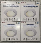 New (4X) Jullison 5 Cct Selectable 6 Low Profile Disk Ceiling Lights. Fixed Price $35.00.