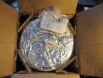 New!! Hampton Bay 9 In. 2-LIGHT White Mushroom Flush Mount With Glass. Fixed Price $9.99.