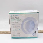 Infibrite Recessed Retrofit Led Sleek Series Downlight Kit 9W 750LM 3000K 4". Fixed Price $9.59.