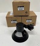 Lot Of 3 Juno Trac-lites Black Flared-gimbal Light. Fixed Price $49.99.
