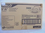 Halo Rl 5IN. & 6IN. 3500K Bright White Led Recessed Ceiling Light Trim 4PK. Fixed Price $29.97.