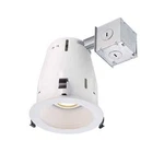 Commercial Electric 4 In. Recessed White Gimbal Kit. Fixed Price $13.02.