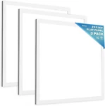 3-PACK Sunco 2X2 Led Drop Ceiling Light Panels 40W 4000K 0-10V Dimmable. Fixed Price $99.41.