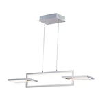ET2 Lighting Link Led 3-LIGHT Linear Pendant, Satin Nickel E20354-SN. Fixed Price $427.20.