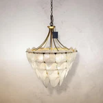 Out Of Box Quoizel Lilestone 7-LIGHT Gold Leaf Pendant /chandelier. Fixed Price $800.00.