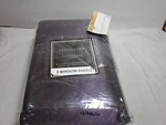New Chandelier Lined Rod Pocket Window Panels 2(54X84) Purple Plum Nip. Fixed Price $59.00.